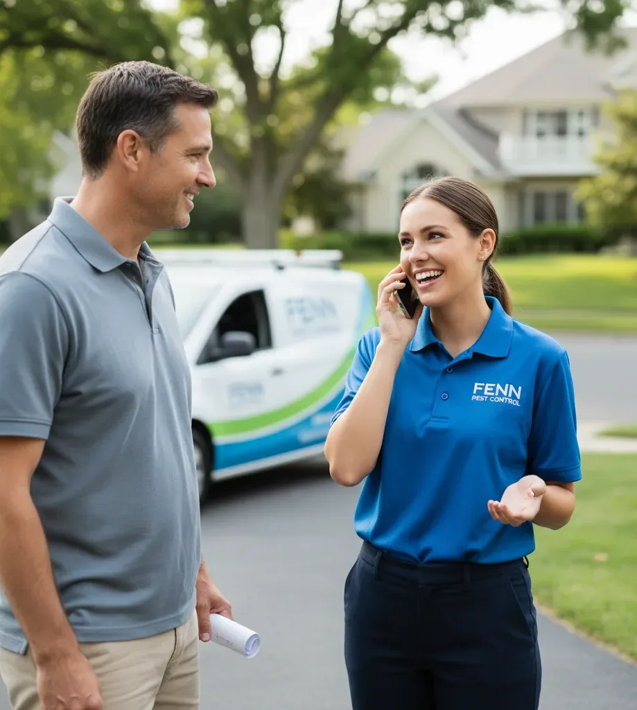Fenn Pest Control customer support in Busby